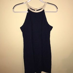 Lilly Pulitzer navy blue dress size 8